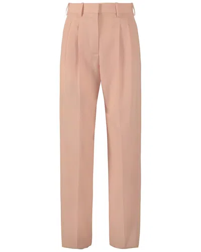 Stella Mccartney Wool-blend Pant In Pink