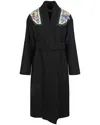 Stella Mccartney Floral-print Belted Coat