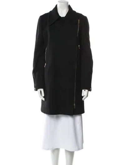 Pre-owned Stella Mccartney Wool Coat In Black