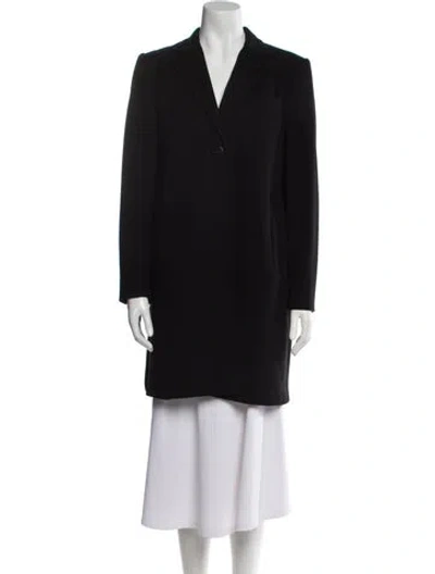 Pre-owned Stella Mccartney Wool Coat In Black