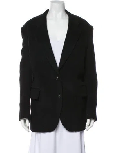 Pre-owned Stella Mccartney Wool Coat In Black