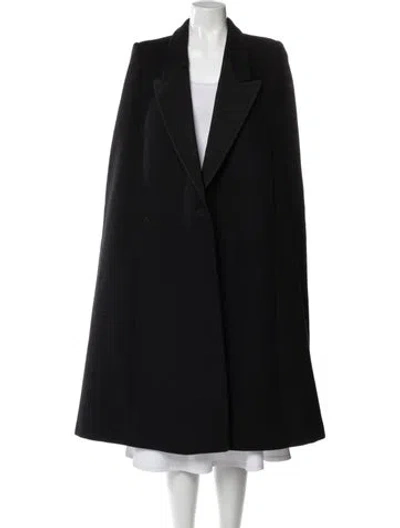 Pre-owned Stella Mccartney Wool Coat In Black