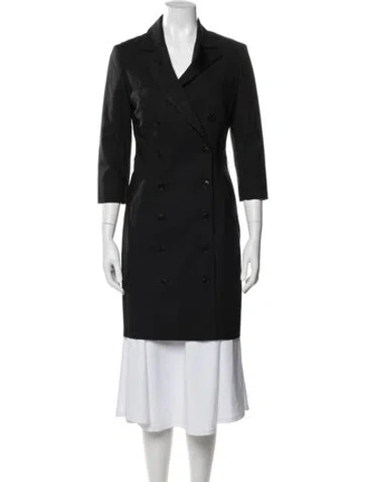 Pre-owned Stella Mccartney Wool Coat In Black