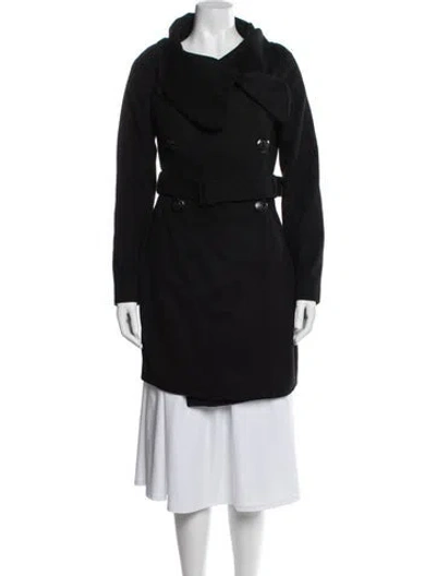 Pre-owned Stella Mccartney Wool Coat In Black