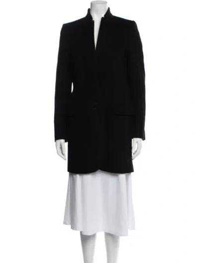 Pre-owned Stella Mccartney Wool Coat In Black
