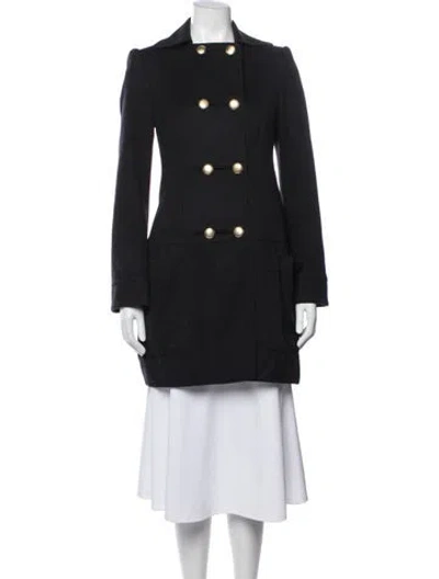 Pre-owned Stella Mccartney Wool Coat In Black