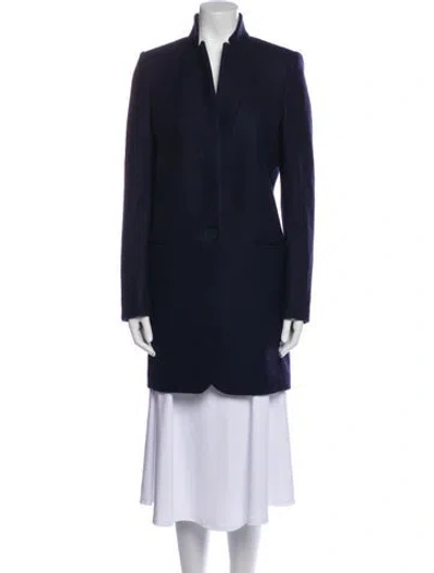 Pre-owned Stella Mccartney Wool Coat In Blue