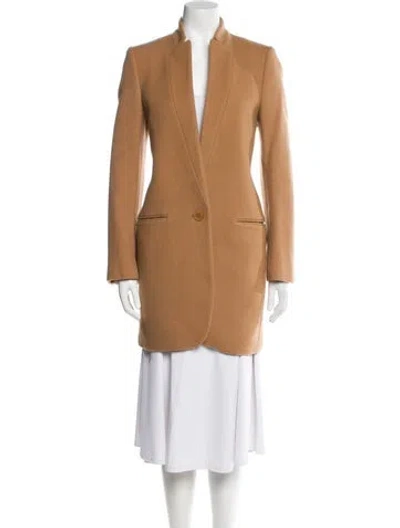 Pre-owned Stella Mccartney Wool Coat In Brown