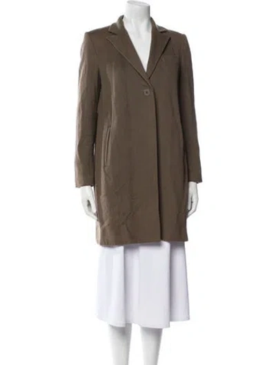 Pre-owned Stella Mccartney Wool Coat In Gray