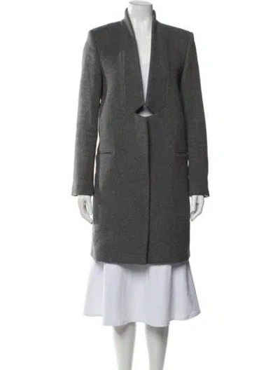 Pre-owned Stella Mccartney Wool Coat In Gray