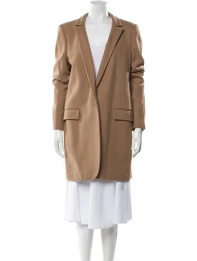 Pre-owned Stella Mccartney Wool Coat In Neutral