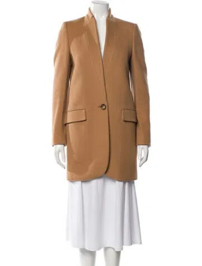 Pre-owned Stella Mccartney Wool Coat In Neutral