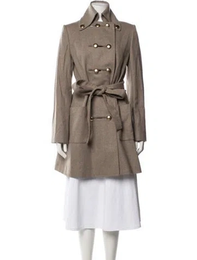 Pre-owned Stella Mccartney Wool Coat In Neutral
