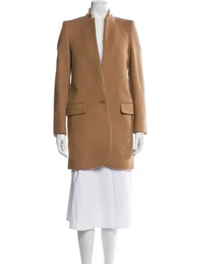 Pre-owned Stella Mccartney Wool Coat In Neutral