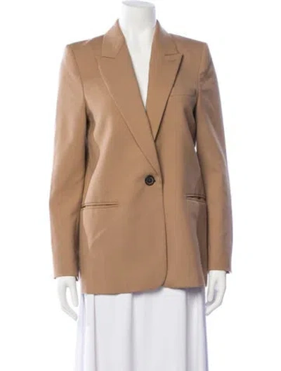 Pre-owned Stella Mccartney Wool Coat In Neutrals