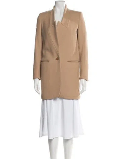 Pre-owned Stella Mccartney Wool Coat In Neutrals