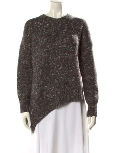 Pre-owned Stella Mccartney Wool Crew Neck Sweater In Neutral