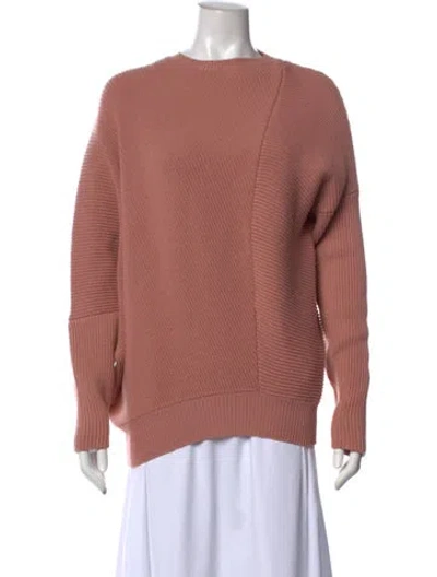 Pre-owned Stella Mccartney Wool Crew Neck Sweater In Pink