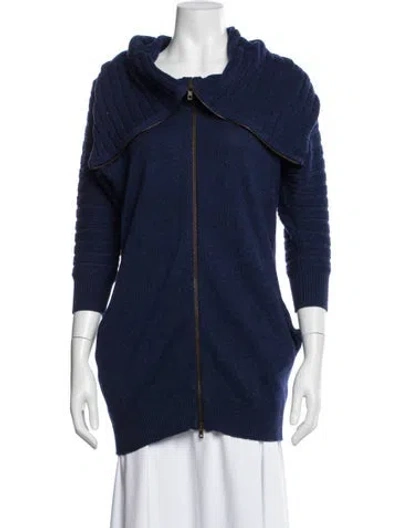 Pre-owned Stella Mccartney Wool Denim Jacket In Blue