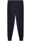 Stella Mccartney Wool Flannel Jogger In Navy
