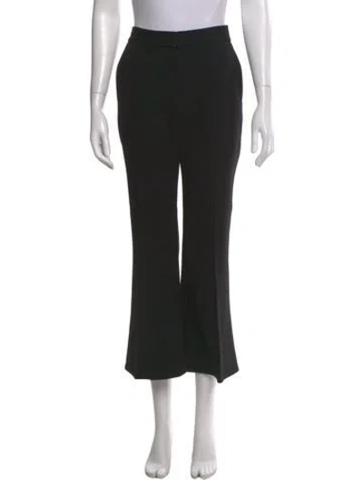Pre-owned Stella Mccartney Wool Flared Pants In Blue