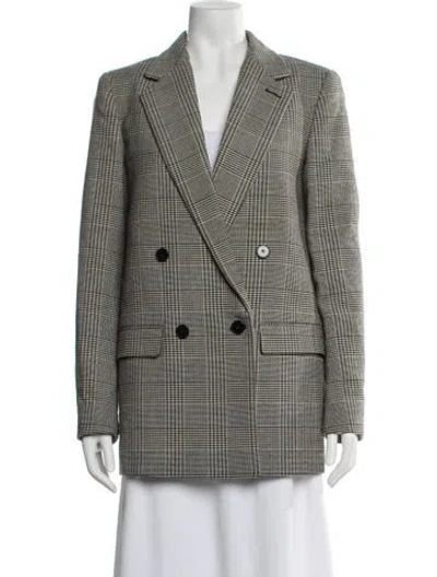 Pre-owned Stella Mccartney Wool Houndstooth Print Blazer