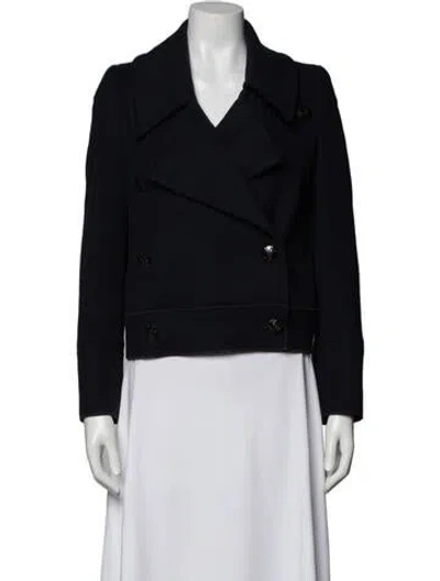 Pre-owned Stella Mccartney Wool Jacket In Blue
