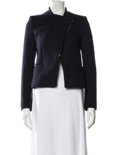 Pre-owned Stella Mccartney Wool Jacket In Blue