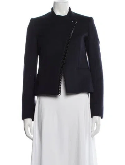 Pre-owned Stella Mccartney Wool Jacket In Blue