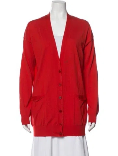 Pre-owned Stella Mccartney Wool Jacket In Red