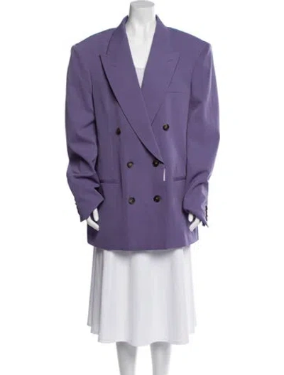 Pre-owned Stella Mccartney Wool Jacket W/ Tags In Purple