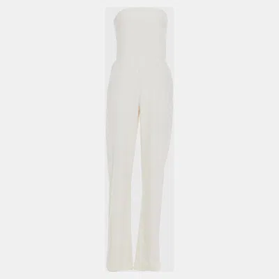 Pre-owned Stella Mccartney Wool Jumpsuits 40 In White