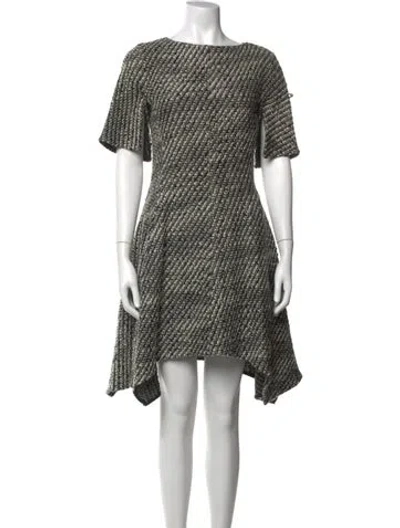 Pre-owned Stella Mccartney Wool Knee-length Dress In Neutrals
