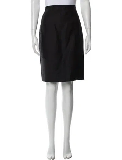 Pre-owned Stella Mccartney Wool Knee-length Skirt In Blue