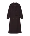 Stella Mccartney Wool Long Coat In Black