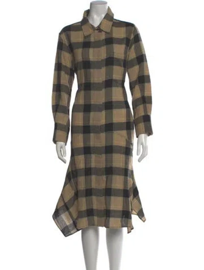 Pre-owned Stella Mccartney Wool Midi Length Dress In Multi