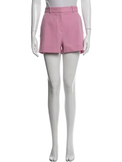 Pre-owned Stella Mccartney Wool Mini Shorts In Pink