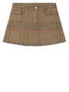 Stella Mccartney Wool Tweed Mini Skirt