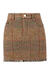 STELLA MCCARTNEY STELLA MCCARTNEY WOOL MINI SKIRT