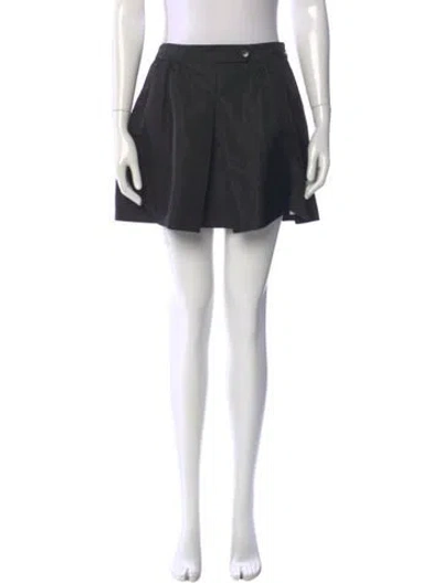 Pre-owned Stella Mccartney Wool Mini Skirt In Blue