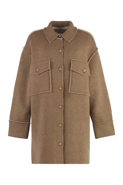 STELLA MCCARTNEY WOOL OVERSHIRT