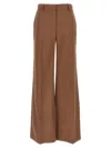 Stella Mccartney Wool Trousers With Wide Leg And Front Crease