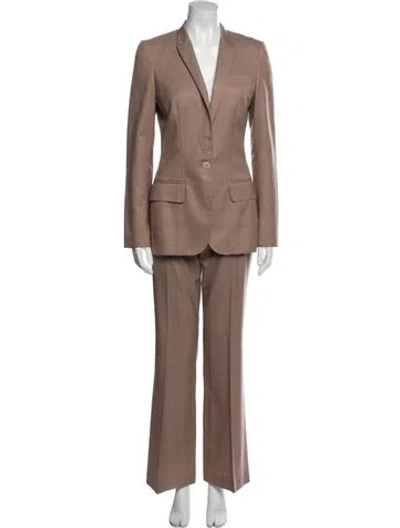 Pre-owned Stella Mccartney Wool Pantsuit In Neutral