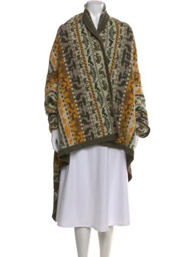 Pre-owned Stella Mccartney Wool Patterned Sweater In Multi