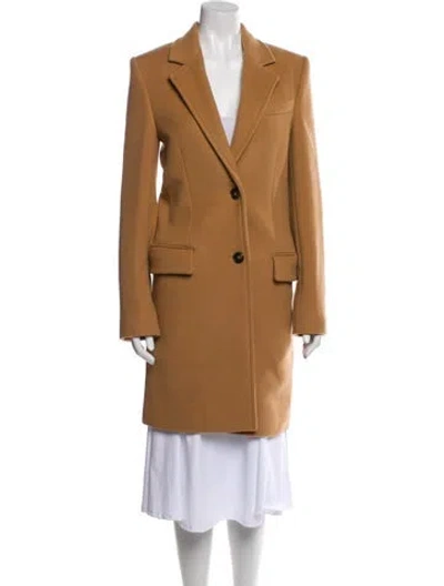 Pre-owned Stella Mccartney Wool Peacoat In Neutral