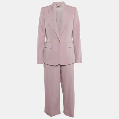 Pre-owned Stella Mccartney Wool Pink Pants Suit S