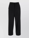 STELLA MCCARTNEY WOOL PLEATED WIDE LEG PANT