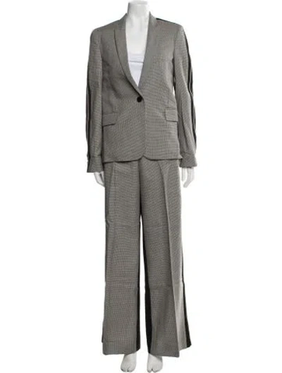 Pre-owned Stella Mccartney Wool Printed Pant Set