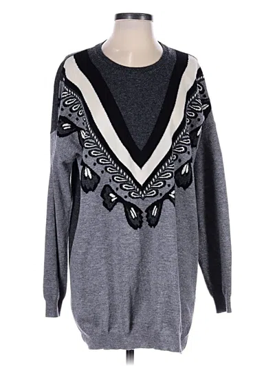 Pre-owned Stella Mccartney Wool Pullover Sweater In Gray