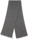 Stella Mccartney Wool Scarf In Grey